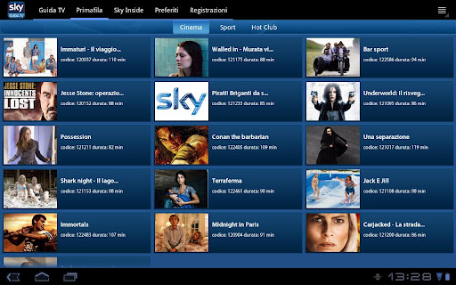 Sky Guida TV HD截图1