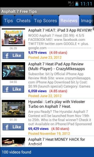 Asphalt 7 Free Tips截图4