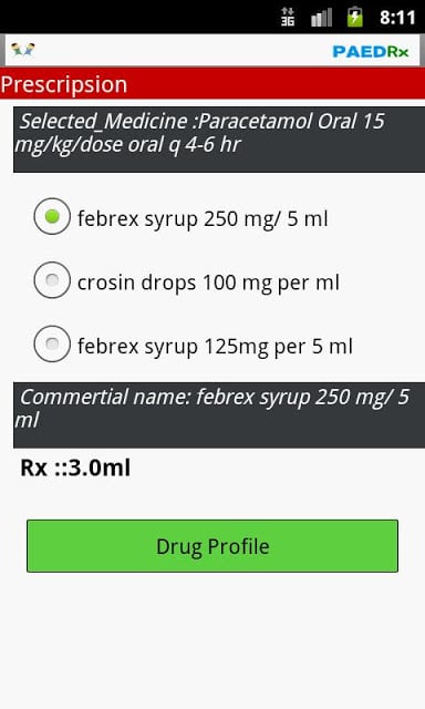 Kids Drug Dosage Calc - PaedRx截图1