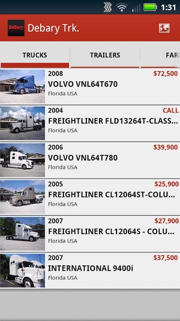 DEBARY TRUCK SALES截图4