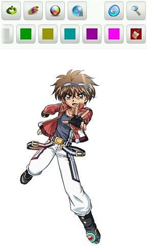 Bakugan Coloring Pages截图1