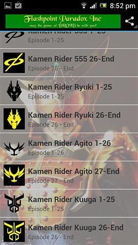 Kamen Rider Full Episodes截图4