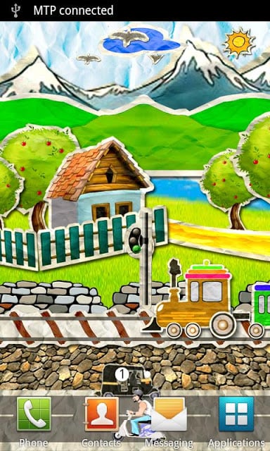 Paper Train Live Wallpaper截图7