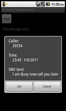 呼叫回应 Qs Auto Call Responder v1.6截图