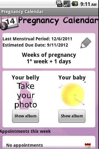 怀孕日历截图2