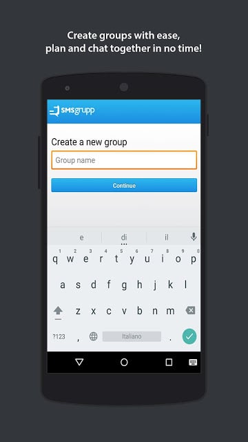 SMSgroup - Group messaging截图5