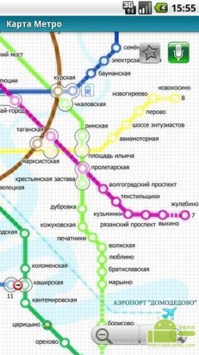 莫斯科(程式化的地图＃1)截图1