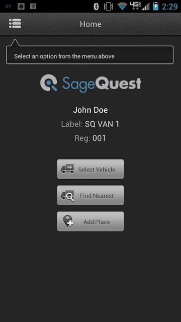 SageQuest Driver App截图1