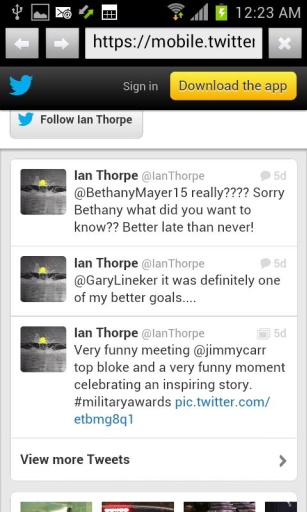 Ian Thorpe截图2