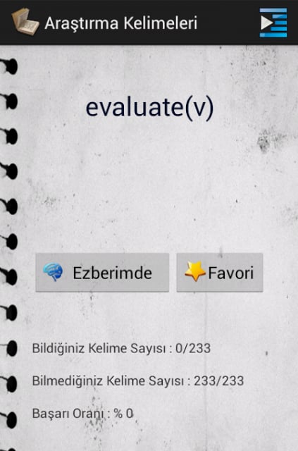 Kelimedia Ezber S&ouml;zl&uuml;k截图2