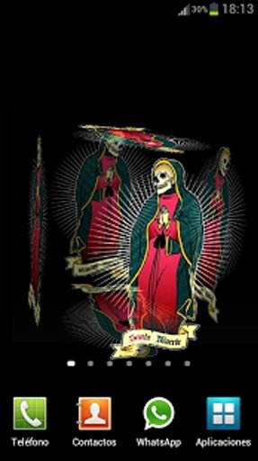 Santa Muerte 3D LWP截图2