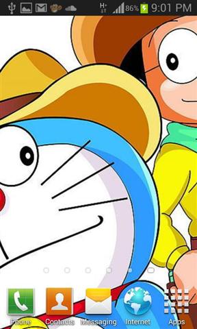 机器猫壁纸 Doraemon Wallpapers HD截图4