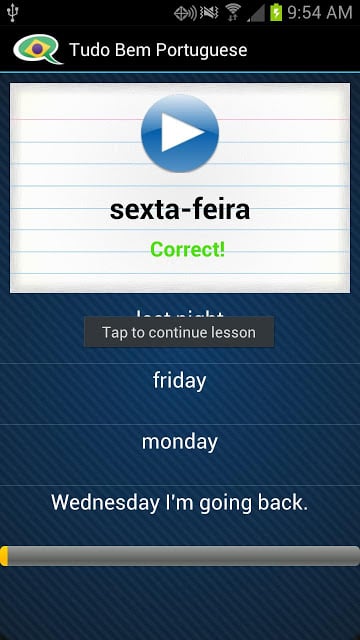 Learn Portuguese - Tudo Bem截图2