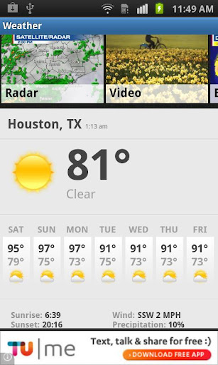 Houston Weather截图1