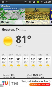 Houston Weather截图