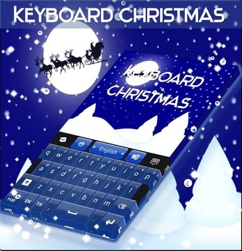 圣诞节圣诞老人键盘截图