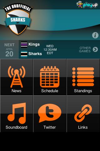 Sharks NHL App截图1