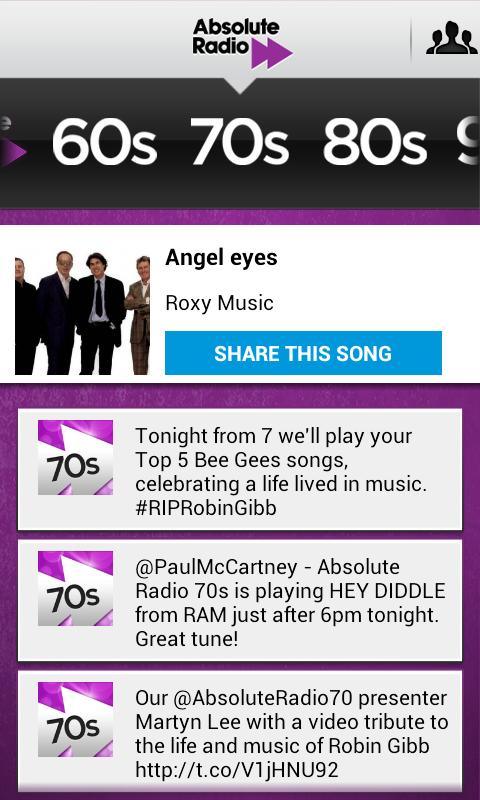 Absolute Radio TV App Remote截图1