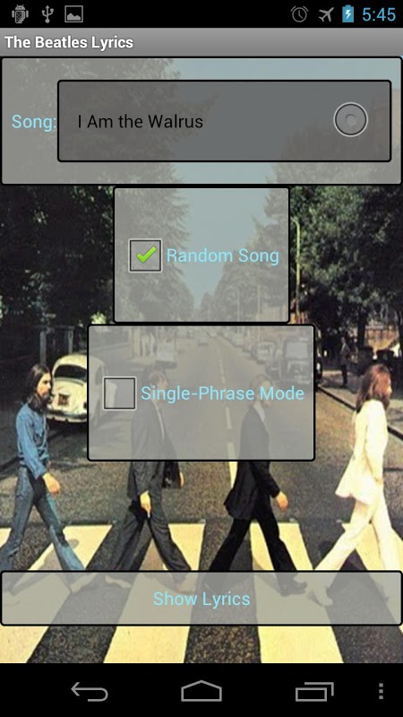 The Beatles Lyrics截图1