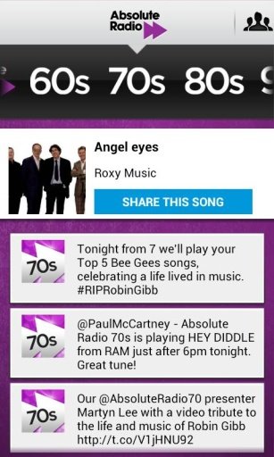 Absolute Radio TV App Remote截图5