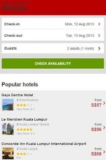 Malaysia Hotel Booking 80% off截图1