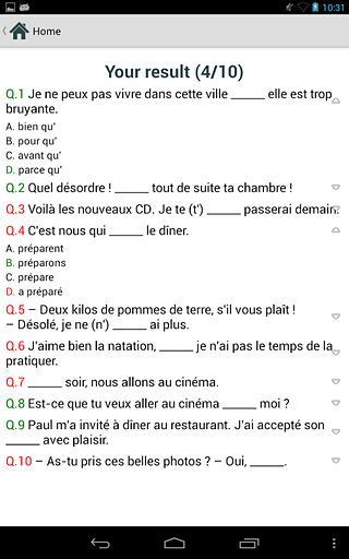 French Test Practice截图1