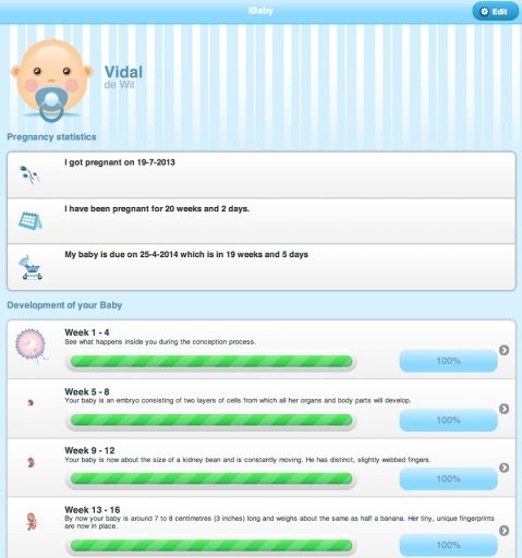 iBaby HD My Pregnancy Tracker截图4