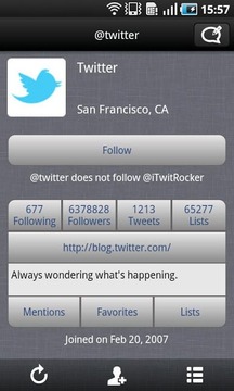 TwitRocker2 for Twitter截图