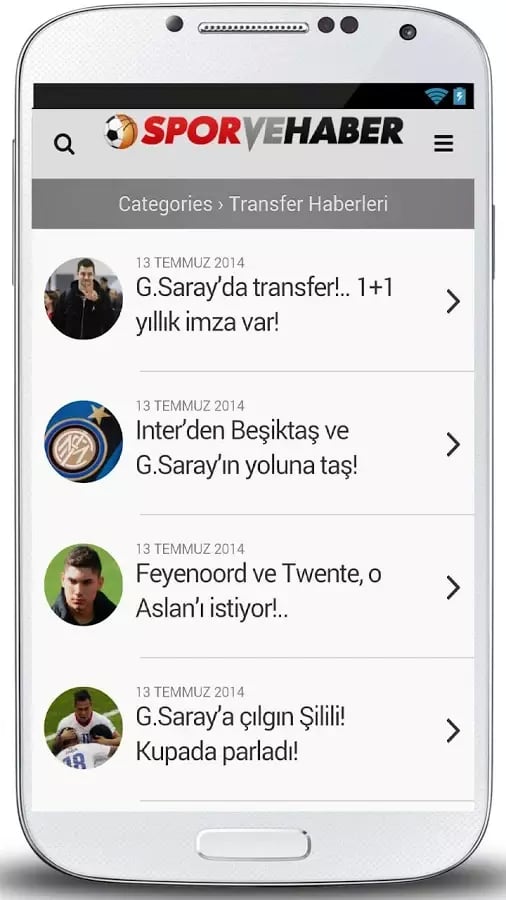 Transfer Haberleri截图5
