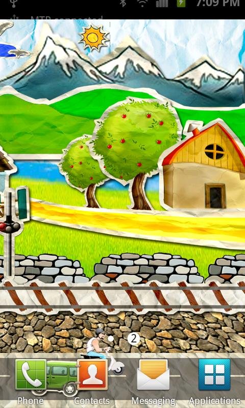 Paper Train Live Wallpaper截图8