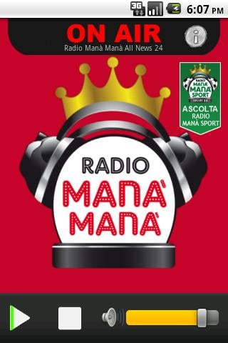 Radio Man&agrave; Man&agrave;截图1