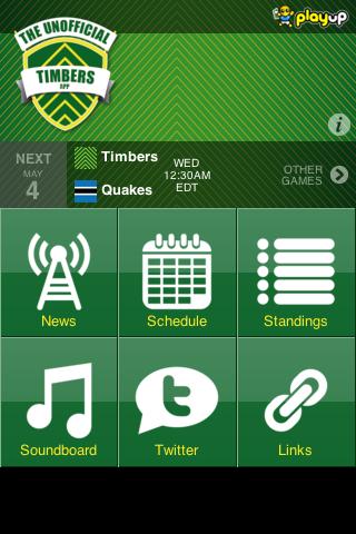 Timbers App截图1