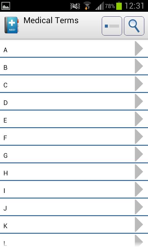 Medical Terms EN截图2