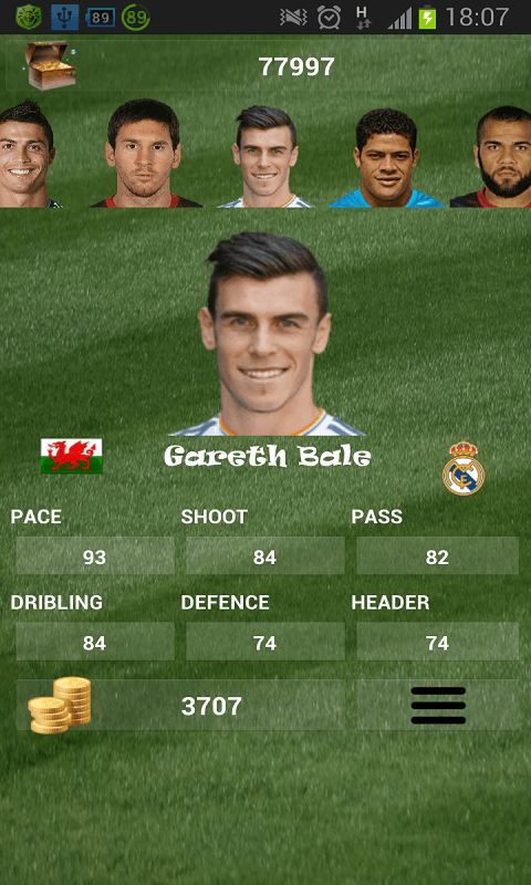 Football Player Cards截图4