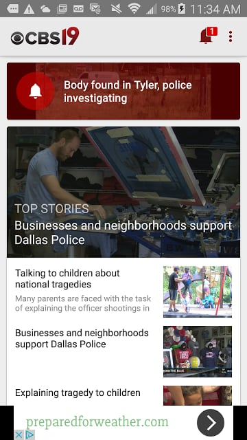 KYTX - CBS 19 News截图2