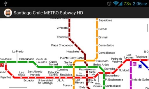 Santiago Chile METRO Subway HD截图2