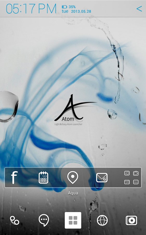 Aqua Atom [1.0 Offical theme]截图8