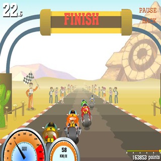 Speed Moto Racing HD截图1