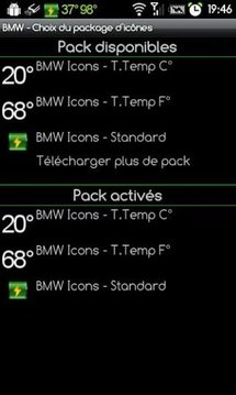 BMW Icons - T.Temp F°截图