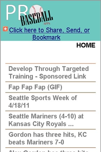 Seattle Pro Baseball News截图1