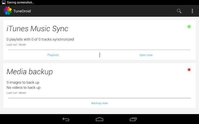 TuneDroid Backup &amp; iTunes Sync截图5