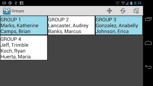 Student Groups Demo截图2