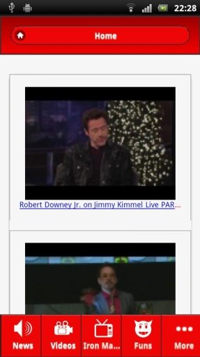 Robert Downey Jr Fans截图2