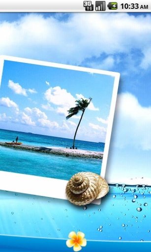 Free Blue Sea Theme截图5