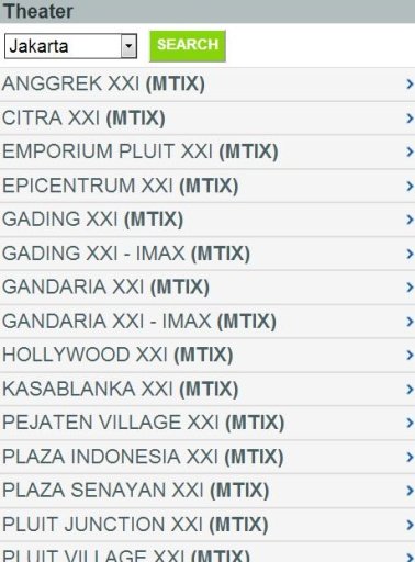 Jadwal Film Bioskop Cinema 21截图5