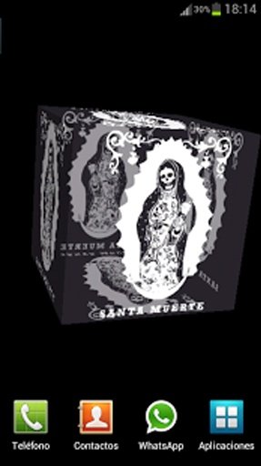 Santa Muerte 3D LWP截图1