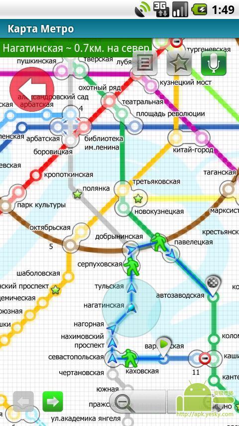 莫斯科(程式化的地图＃1)截图3