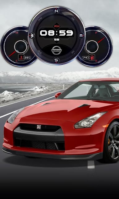 Nissan GTR HD Live Wallpapers截图1