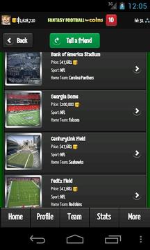 Fantasy Football for Coins截图