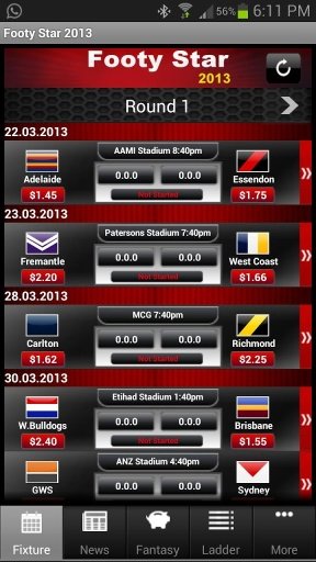 AFL Footy Star 2014截图2